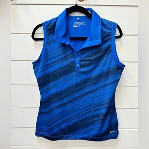 Nike Women's Blue performance polo
